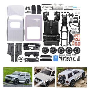 Kits de coches RC Crawler 1/14, modelo RC para modificación DIY, coche de control remoto, vehículo RC de escalada, modelo de velocidad, juguete sin ensamblar - Product Image 2