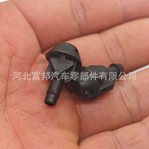 Citroen Windshield <b>Washer</b> Nozzle 643871 Plastic Mechanical Single Double Hole Fit 306 205 106 309 S0 S1 - Product Image 2