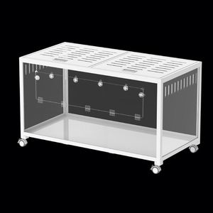 Jaula Metálica para Animales Pequeños Bucatstate en Oferta, con Bandeja Profunda, Hábitat Multinivel para Animales Pequeños - Product Image 4