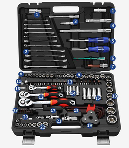 108 Cái-151 Cái Bộ Cờ Lê Hộp Và Bánh Cóc Hạng Nặng Trung Quốc Cờ Lê Ổ Cắm Bộ Dụng Cụ Sửa Chữa Ô Tô - Product Image 4