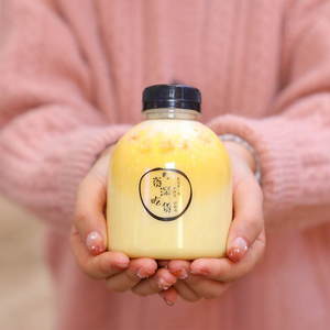 Wholesale 400ml Transparent PET <b>Plastic</b> Screw <b>Cap</b> Beverage Bottle for Mineral Water Juice Milk Tea - Product Image 5