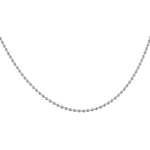 珠宝制作用不锈钢球链卷金银彩色球链圆珠链2.2毫米