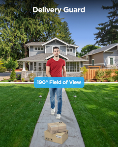 Cloudedge 2MP 3MP ống kính kép an ninh không dây chuông cửa PIR báo động không thấm nước 5200mAh Pin hai cách âm thanh Doorphone với Chime - Product Image 4