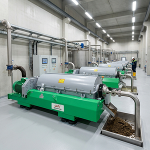 Décanteur centrifuge pour équipement de traitement des boues de <span class=keywords><strong>tunnel</strong></span> TBM, technologie de récupération à haute efficacité - Product Image 1