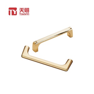 Poignées de porte d'armoire en alliage de zinc haut de gamme personnalisées pour armoires, tiroirs, commodes - pour chambres, appartements, hôtels, bureaux, écoles - Product Image 1