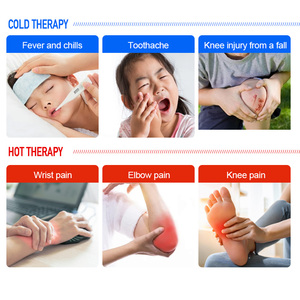 Haute qualité ODM glace chaude compresse Gel glace chaud froid Pack réutilisable thérapie chaude <span class=keywords><strong>et</strong></span> froide Gel Wrap soutien récupération des blessures - Product Image 4