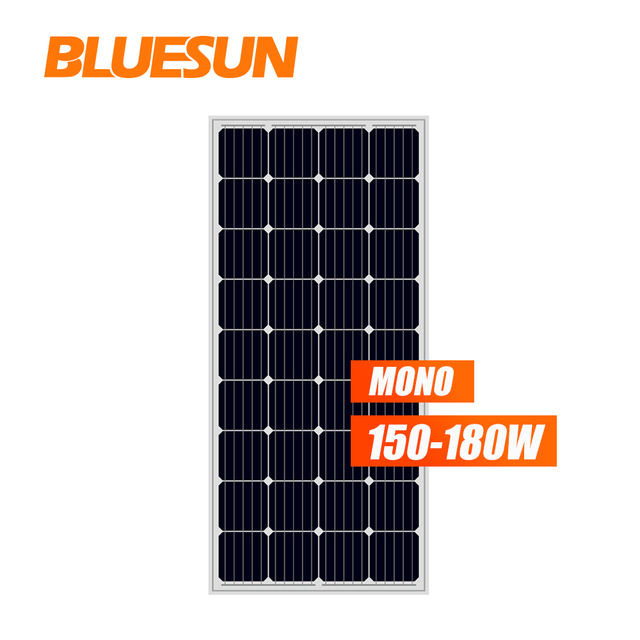 High Efficiency 156 mm Mono Solar Cell 12v 150w 200w or More Solar Panels Mono Solar Panels for Sale