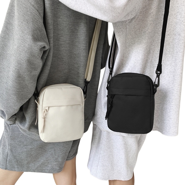 Women's Small Crossbody Bag Oxford Fabric Phone Purse Casual Lightweight Shoulder Bag with Zipper