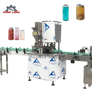 Food Canning Sealing Machine / Automatic Canned Tuna Sealing Machine / device / unit / equipment