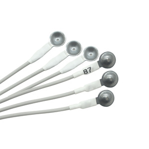 Pabrik kustom kawat penuntun USB C laki-laki ke Perak klorida <span class=keywords><strong>EEG</strong></span> cangkir hisap dan klip telinga kabel untuk <span class=keywords><strong>Tens</strong></span>/EMS perangkat - Product Image 3