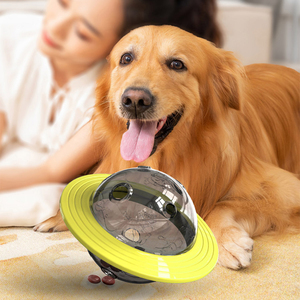 Juguete para masticar con forma de nave espacial para perros, juguete para mascotas con fugas de comida - Product Image 5