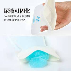 Urinoir d'urgence portable pour hommes et femmes, urinoir jetable de forme ovale sans eau pour les voyages en voiture et les déplacements, paquet de 4 - Product Image 3