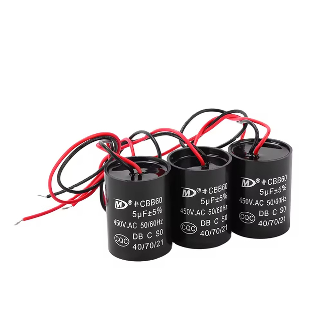 High Performance CBB60 Motor Starting Film Capacitor 1uf-80uf Wholesale