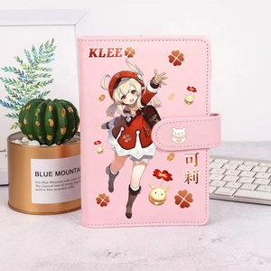 Carnet d'Anime <span class=keywords><strong>Genshin</strong></span> Impact avec Hu Tao, Xiao, <span class=keywords><strong>Qiqi</strong></span> – Accessoires de Dessin Animé, Bloc-notes pour Étudiants, Papeterie de Jeu et Maternité - Product Image 4