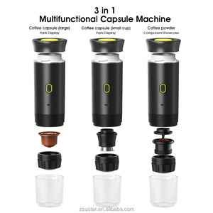 Máquina de café espresso portátil con certificación CE, Mini cafetera autocalentable, batería/carga USB, viaje en coche al aire libre, 20 bares de café - Product Image 6