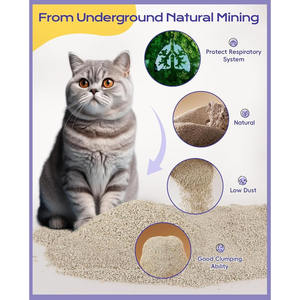 Bestseller Uitgebreid Bodem Kattenbakvulling Kattenbakvulling Geurstof Kleine Rijstkorrel Type Groothandel Besparing Fijn Zand Kattenbakvulling - Product Image 4