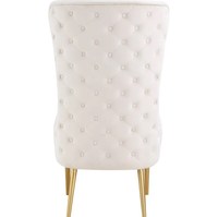 Chaise à dossier haut en velours pour salon, design moderne et élégant, pour maison et hôtel, nouveau modèle