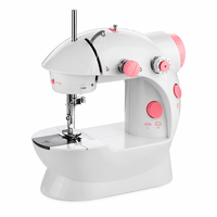 Mini machine à coudre UFR-202 pour débutants, enfants, usage domestique, travaux manuels, point de couture, aiguille simple, facile à utiliser