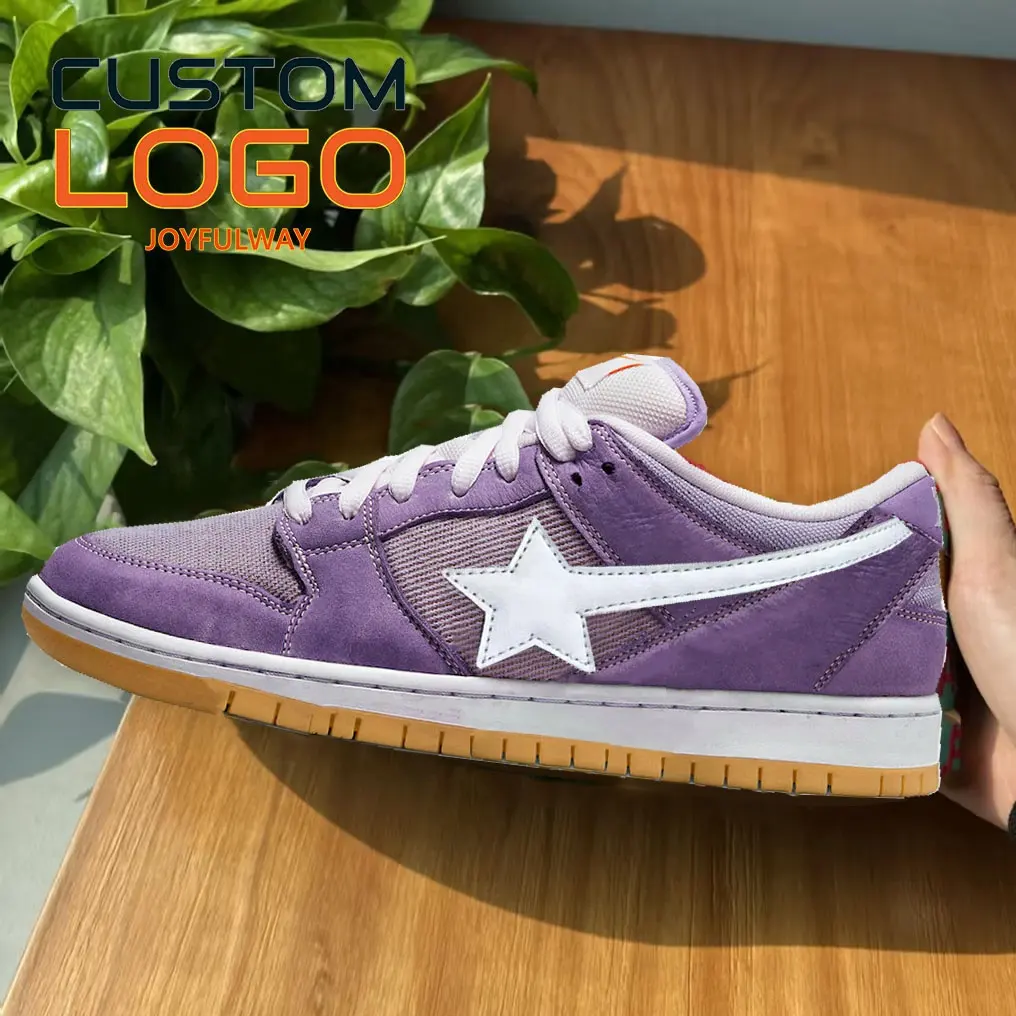 custom mens sneakers 2023 low sb purple Customization Men's Casual Custom Sneakers men designer Shoes