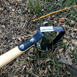 Zappa da Giardino 2 in 1 in Acciaio al Carbonio Resistente con Rastrello a 6 Denti e Coltivatore per Diserbo - Product Image 3