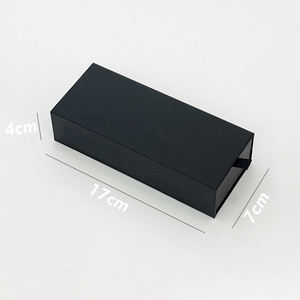 100 Pack Customizable Black <b>Soft</b> Sleeve <b>Box</b> with Custom Logo Available Model P019 - Product Image 4