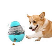 Jouet interactif pour animaux de compagnie, distributeur de friandises, jouet à secouer, puzzle, jouet à bille pour chien et chat, stimulant l'IQ