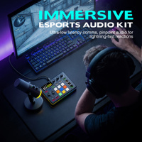 Ensemble de microphones pour enregistrement de batterie, équipement de studio, ensemble complet pour enregistrement musical, studio de podcast professionnel