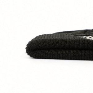 High Quality Fisherman Embroidered Logo Winter <b>Hat</b>,Beanies With Custom Embroidery,Wholesale Acrylic Slouchy Black Beanie - Product Image 6