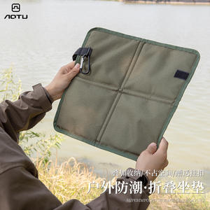 Colchoneta plegable portátil para acampar, tela Oxford, ultraligera, 78g, para senderismo al aire libre, uso en la playa, 1-2 personas - Product Image 2