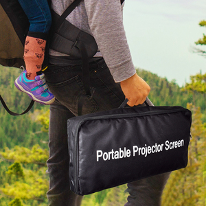 Salange Màn Chiếu Ngoài Trời 16:9 Có Giá Đỡ Màn Hình Rạp Chiếu Phim Di Động 100 Inch Màn Hình Phim Rạp Chiếu Phim Cho Máy Chiếu - Product Image 5