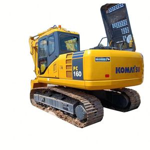 Fabrication directe fournie de haute qualité 16 tonnes d'occasion Komatsu PC160-7 PC160-8 pelle sur chenilles bon état moteur boîte de vitesses - Product Image 1
