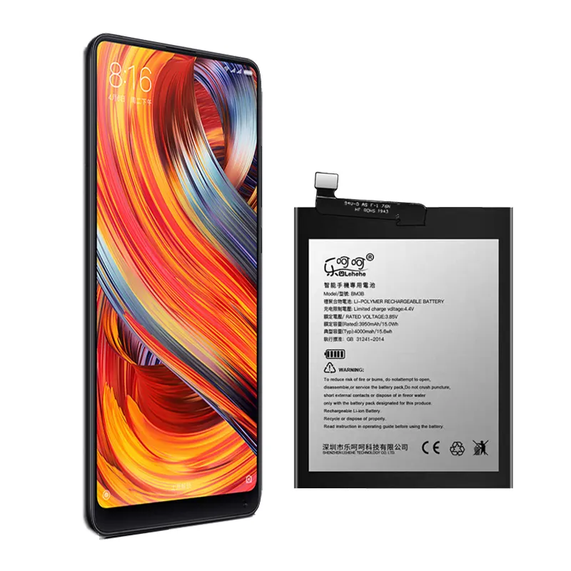 BM3BBM3K携帯電話バッテリー卸売Xiaomi Mix2 Mix3バッテリー携帯電話ストック用の売れ筋4000mah 10個