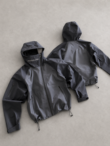 OEM Outdoor Windbreaker <b>Jacket</b> Beige <b>Camo</b> Sleeve Full Zip Hooded Lightweight <b>Waterproof</b> Logo Design High Quality ODM Men <b>Jacket</b> - Product Image 3