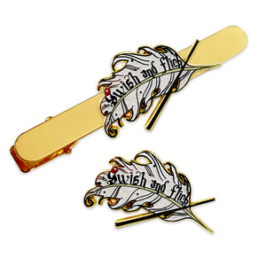 Spilla per Cravatta Professionale in Metallo Dorato con Smalto Morbido, Logo Personalizzato, Fermacravatta su Misura per Uomo - Product Image 2