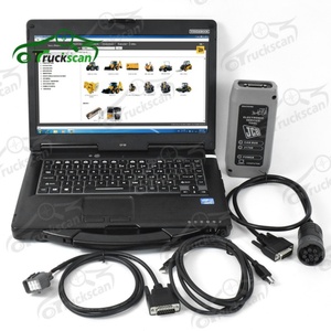 Outil de diagnostic robuste JCB pour excavatrice, lecteur de codes moteur diesel, interface USB, système d'exploitation Windows, garantie 24 mois, outil CF19 - Product Image 1