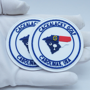 定制游戏3D PVC硅胶帆布贴式战术女孩吃鸡贴带挂钩 - Product Image 6