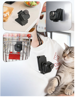 Support magnétique à dégagement rapide en ABS pour caméra d'action, angle réglable, pour Insta360 GO, adaptateur ultra-compact, accessoires de fixation