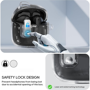 Logo personnalisé pour <span class=keywords><strong>JBL</strong></span> Tune Fles pour kit d'écouteur <span class=keywords><strong>Bluetooth</strong></span> coque de casque en TPU souple transparente étui de protection de charge <span class=keywords><strong>sans</strong></span> <span class=keywords><strong>fil</strong></span> - Product Image 2