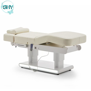Prix élevé mais bonne qualité Salon de beauté lit de cils Table de lit de massage facial électrique avec 4 moteurs - Product Image 3