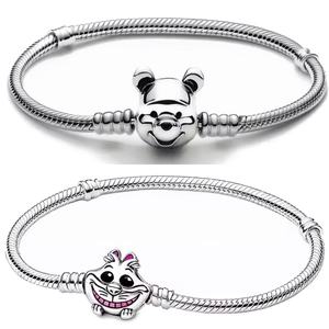 Mini Bracciale Disney in Argento Sterling 925 con Zirconi e Ciondolo Winnie the Pooh per Donne, Regalo Raffinato - Product Image 1