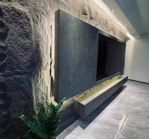 Nhà sản xuất Faux đá hiện đại Big slab Chất lượng cao PU Đá Nhân Tạo Panel tường cho trang trí ngoại thất - Product Image 6
