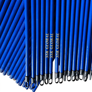 Vietnamese Factory Supply Easy Cleaning PVC-Coated 120cm Wood Handle Broomstick Plastic Broom <b>Mopping</b> Dustpan for Glass Toilet - Product Image 1