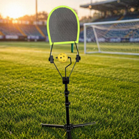 Entraîneur de Pickleball Portable pour Topspin, Hauteur Réglable, Aide à la Pratique du Spin pour l'Entraînement Individuel au Pickleball, Équipement d'Exercice