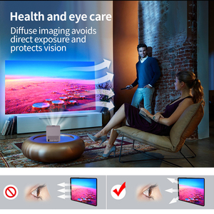 Máy Chiếu Gia Đình Tốt Nhất Máy Chiếu Android WiFi Âm Thanh Tốt Nhất Tiện Dụng Full HD1080P Cho Máy Chiếu Giải Trí Trò Chơi Rạp Hát Tại Nhà - Product Image 3