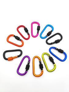 <span class=keywords><strong>Mousqueton</strong></span> personnalisé en alliage d'aluminium avec logo laser, <span class=keywords><strong>mousqueton</strong></span> à ressort pour accessoires de sport de plein air, <span class=keywords><strong>mousqueton</strong></span> publicitaire à <span class=keywords><strong>anneau</strong></span> à ressort - Product Image 3