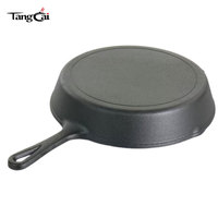 TANGCAI 2026 Set 3 Wajan Besi Cor Tanpa Lapisan, Sudah Dipanggang, Ramah Lingkungan, Minimalis
