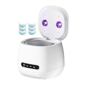 Rechargeable <b>Nail</b> <b>Tool</b> Cleaning and Sterilizer Machine, <b>Nail</b> <b>Tool</b> With High-Frequency Vibration and Blue Light 3 Timers Mode - Product Image 1