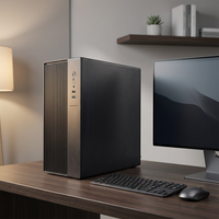 Sharerdp OEM ODM Intel Core I3 14.ª Generación 14100 DDR4 4K Hardware y Software para Juegos, Mini PC de Escritorio, Carcasa de Computadora para Juegos y Oficina