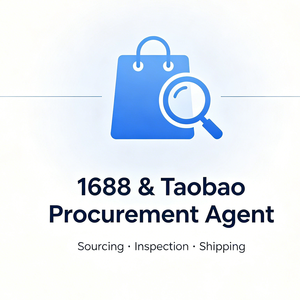 ตัวแทนจัดหาสินค้ามืออาชีพจากจีนสำหรับ 1688 Taobao Tmall |   บริการตัวแทนจัดซื้อสินค้าจากจีน พร้อมตรวจสอบคุณภาพและขั้นต่ำในการสั่งซื้อน้อย - Product Image 1