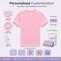T-shirt personnalisé avec logo graphique, coton peigné premium, tee-shirt vierge, impression sérigraphique en relief, fabricant OEM